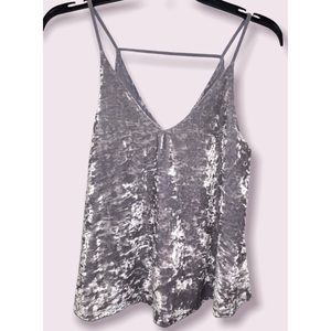 AEO | Lilac velvet tank top